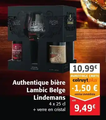 Colruyt Authentique Bière Lambic Belge offre