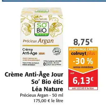 Colruyt Crème Anti-Âge Jour offre