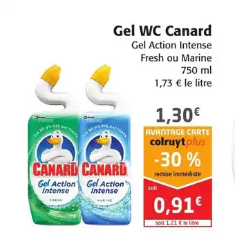 Colruyt Gel WC Canard offre