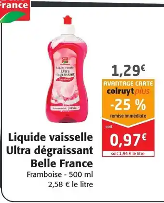 Colruyt Liquide Vaisselle Ultra Dégraissant offre