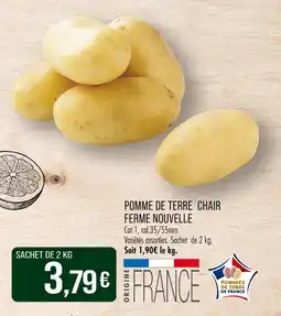 Match POMME DE TERRE CHAIR FERME NOUVELLE offre