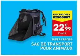 ALDI SUPER CRACK SAC DE TRANSPORT POUR ANIMAUX offre