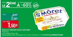 Match SAINT MORET SPÉCIALITÉ FROMAGÈRE NATURE offre