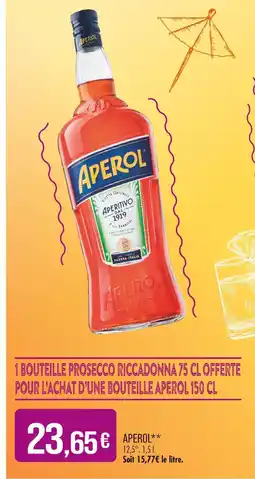 Match APEROL offre