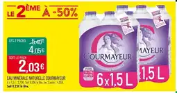 Match COURMAYEUR Eau Minérale Naturelle offre