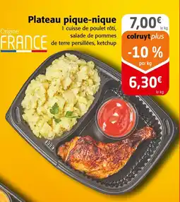 Colruyt Plateau pique-nique offre