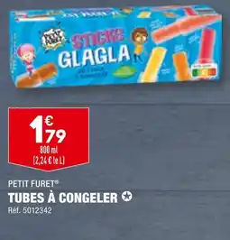 ALDI PETIT FURET TUBES À CONGELER offre