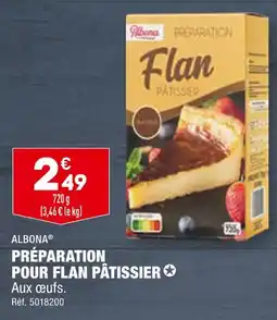 ALBONA PRÉPARATION POUR FLAN PÂTISSIER