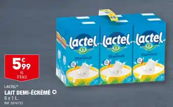 ALDI LACTEL LAIT DEMI-ÉCRÉMÉ offre