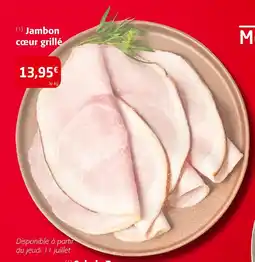Colruyt Jambon cœur grillé offre