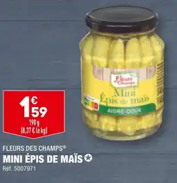 ALDI FLEURS DES CHAMPS MINI ÉPIS DE MAÏS offre