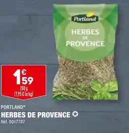 ALDI PORTLAND HERBES DE PROVENCE offre