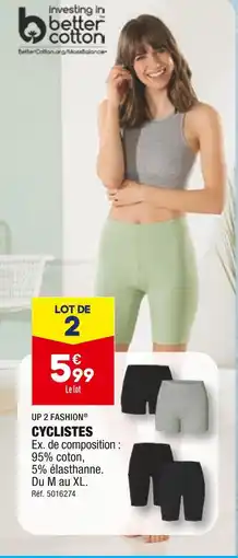 ALDI UP 2 FASHION CYCLISTES offre