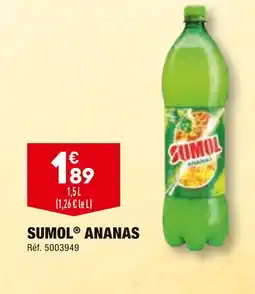 ALDI SUMOL SUMOL ANANAS offre
