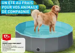 ALDI SUPER CRACK PISCINE PLIABLE POUR CHIEN offre
