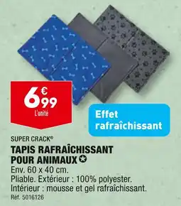 ALDI SUPER CRACK TAPIS RAFRAÎCHISSANT POUR ANIMAUX offre