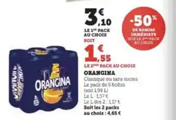 Super U ORANGINA offre