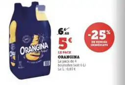 Super U ORANGINA offre