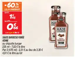 Netto SAUCE BARBECUE FUMÉE KÜHNE offre