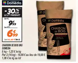 Netto CHARBON DE BOIS 8KG DOMEDIA offre