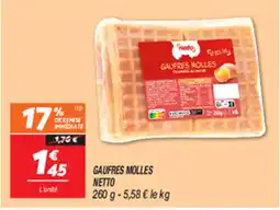 Netto GAUFRES MOLLES NETTO offre