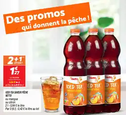 Netto ICED TEA SAVEUR PÊCHE NETTO offre