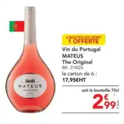 METRO Vin du Portugal MATEUS The Original offre