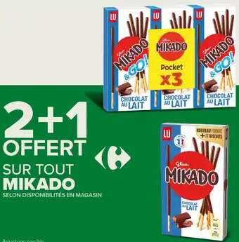 Carrefour Contact SUR TOUT MIKADO offre