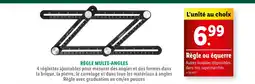 PARKSIDE Règle ou équerre
