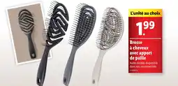Lidl Cien Brosse à cheveux avec apport de paille offre