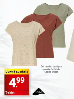 Lidl esmara T-shirt offre