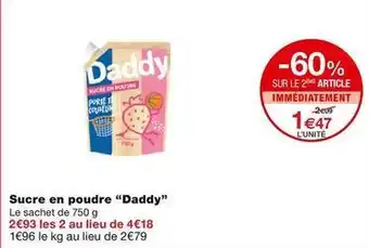 Monoprix Daddy - sucre en poudre offre