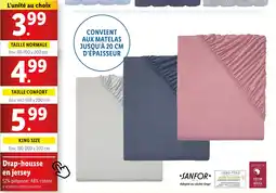Drap-housse en jersey
