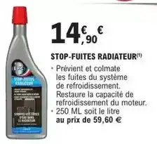 Monoprix Vodka belvédère offre
