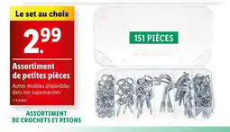 Lidl Assortiment de petites pièces offre