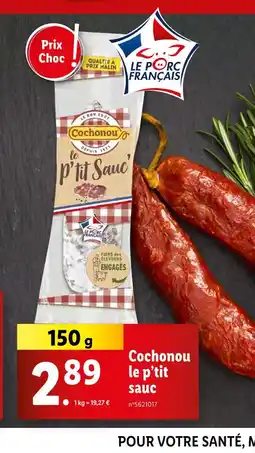 Cochonou le pâtit sauc