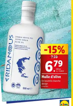 Lidl ERIDANOUS Huile d’olive offre