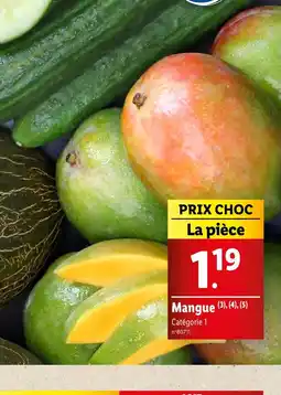 Lidl Mangue offre