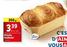 Lidl Brioche feuilletée offre