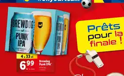 Lidl Brewdog Punk IPA offre