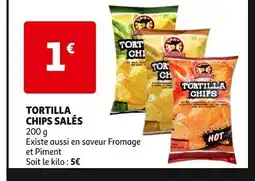 Auchan DON FERNANDO TORTILLA CHIPS SALÉS offre