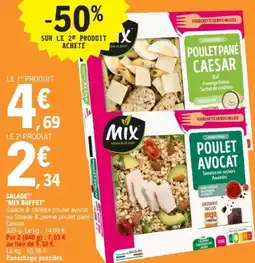 E.Leclerc SALADE(2) "MIX BUFFET" offre