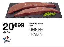 Monoprix Foie de veau offre