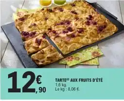 E.Leclerc TARTE (2) AUX FRUITS D'ÉTÉ offre