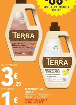 E.Leclerc NETTOYANT SOL "TERRA" offre