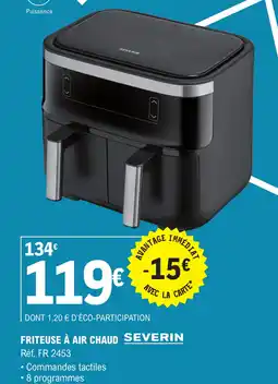 E.Leclerc FRITEUSE À AIR CHAUD SEVERIN offre