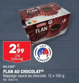 ALDI FLAN AU CHOCOLAT(B) offre