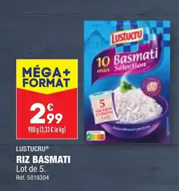 ALDI RIZ BASMATI offre