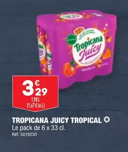TROPICANA JUICY TROPICAL ✪