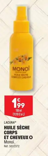 ALDI HUILE SÈCHE CORPS ET CHEVEUX✪ offre